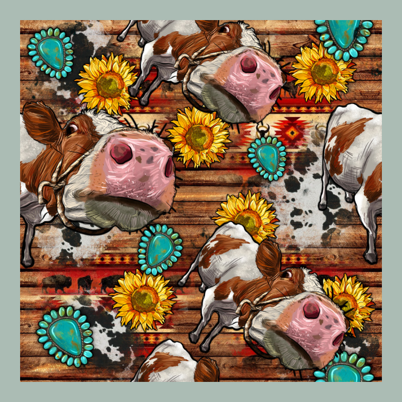 Cow And Western Seamless Pattern Classic Tee by BundleAndBundleShop | Teevron