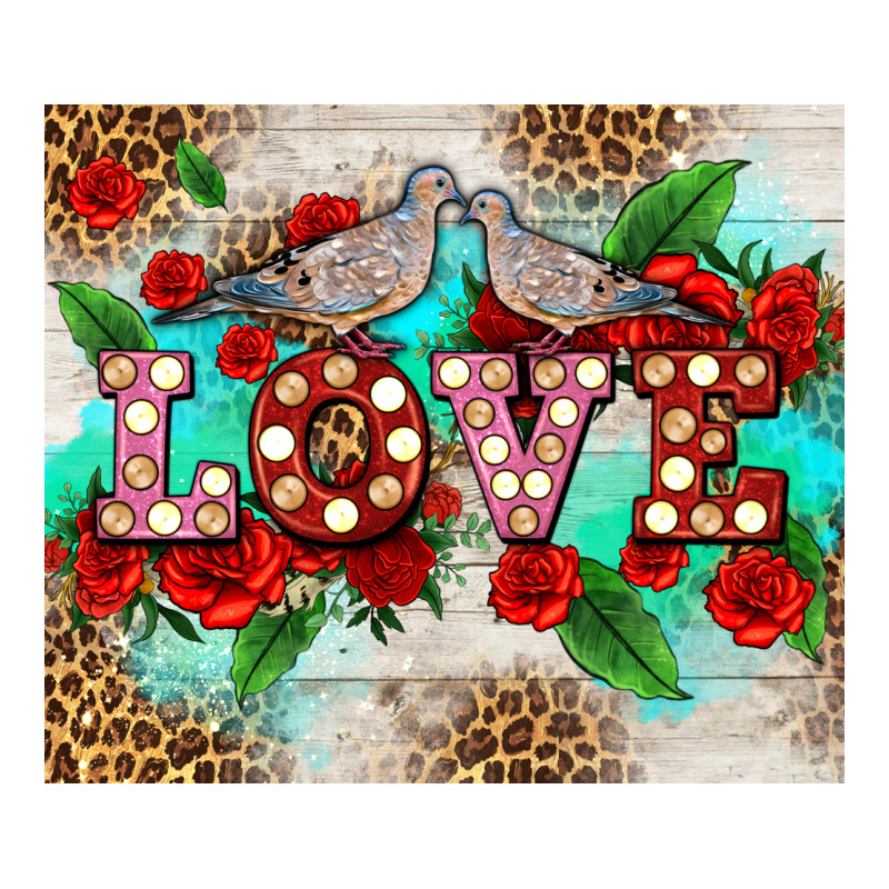 Love Birds And Love With Ross Long Sleeve Tee by AdoDesignShop | Teevron
