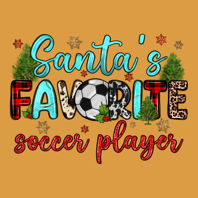 Santa S Favorite Soccer Player Urban Heavy Tee by JahusDesignShop | Teevron