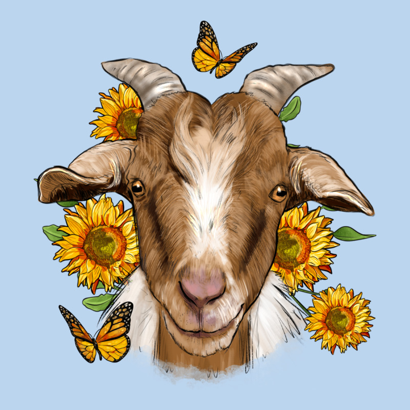 Sunflower Goat Classic Tee by Jasminsmagicworld | Teevron