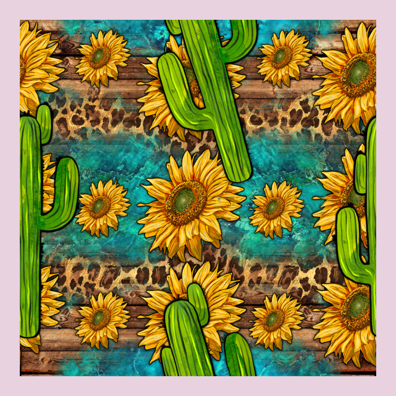 Sunflower And Cactus Seamless Pattern Classic Tee by BundleAndBundleShop | Teevron