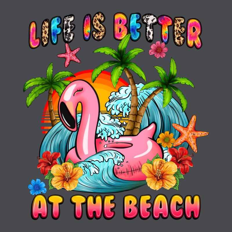 Life Is Better At The Beach Zipper Hoodie by MaliasSmallBusiness | Teevron