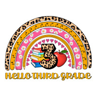 back to school rainbow hello third grade | Teevron