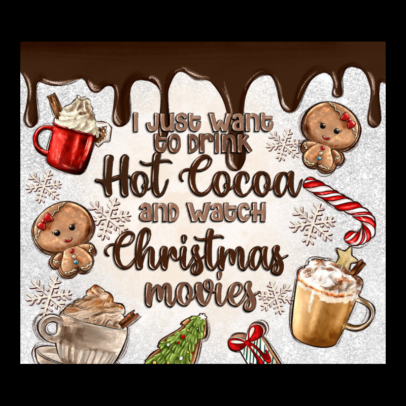 I Just Want To Drink Hot Cocoa Premium Tee by MaliasSmallBusiness | Teevron