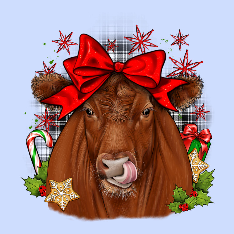 Christmas Red Angus Urban Heavy Tee by JahusDesignShop | Teevron