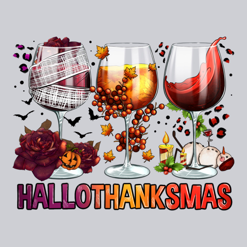 Hallothanksmas Halloween Thanksgiving  Christmas Wine Heavyweight Sweatshirt by FaDigitalArtStudio | Teevron