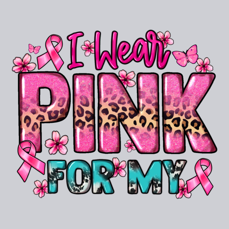 I Wear Pink For My Custom Name Cancer Awareness Urban Hoodie by HowdyJamesFarm | Teevron