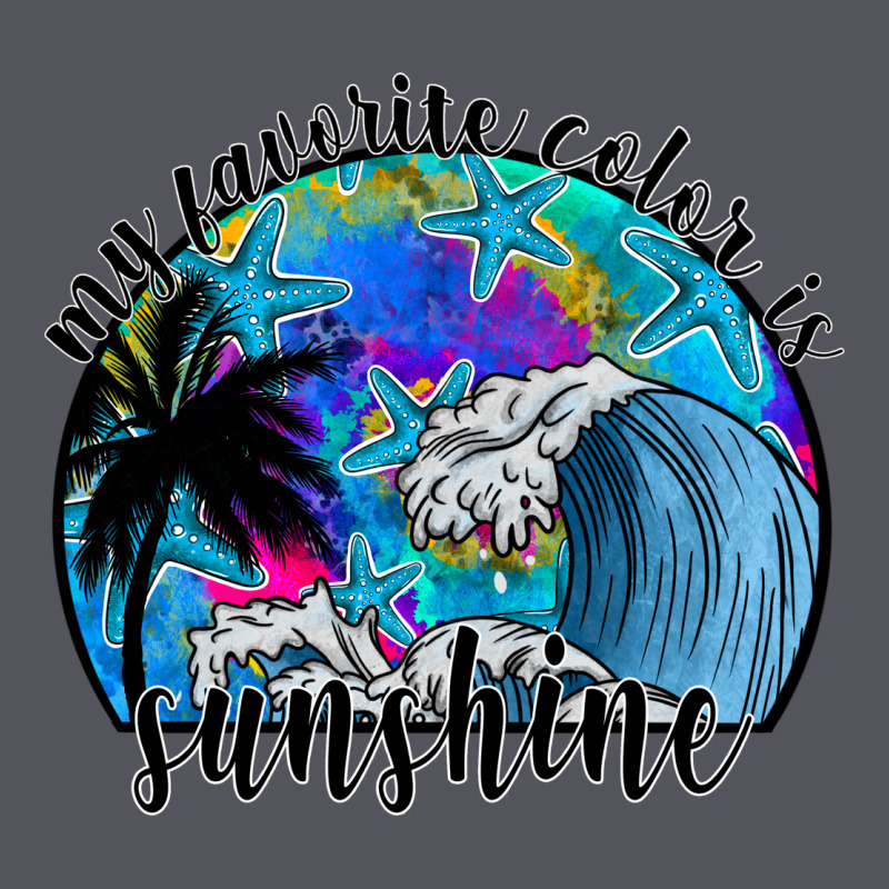 My Favorite Color Is Sunshine Vintage Hoodie by SublimationCraftShop | Teevron