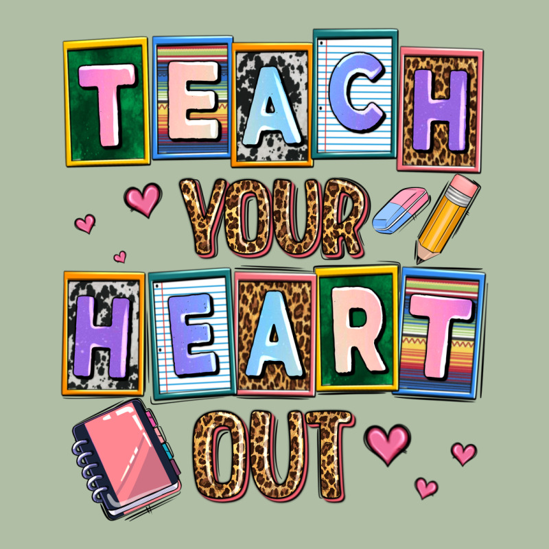 Teach Your Heart Out Urban Heavy Tee by AdoDesignShop | Teevron