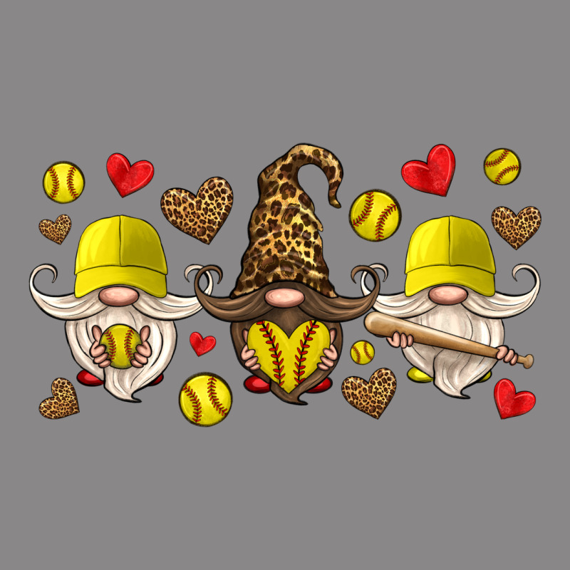 Softball Gnome Vintage Tee by HRA Design Shop | Teevron
