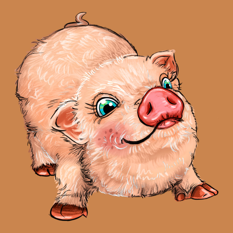 Pig Heavyweight Hoodie by MaliasSmallBusiness | Teevron