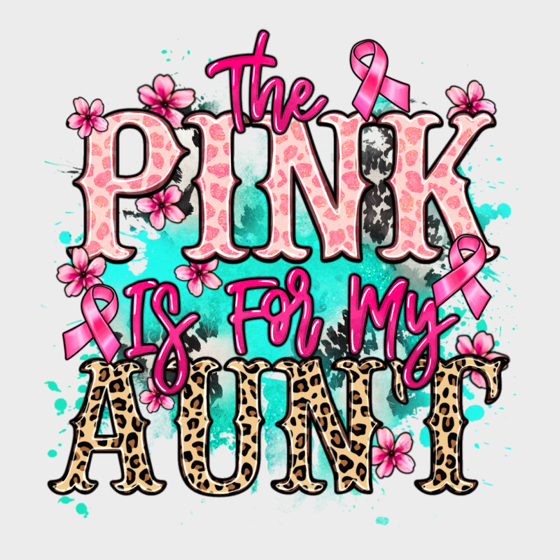 The Pink Is For My Aunt Cancer Awareness Urban Hoodie by HowdyJamesFarm | Teevron