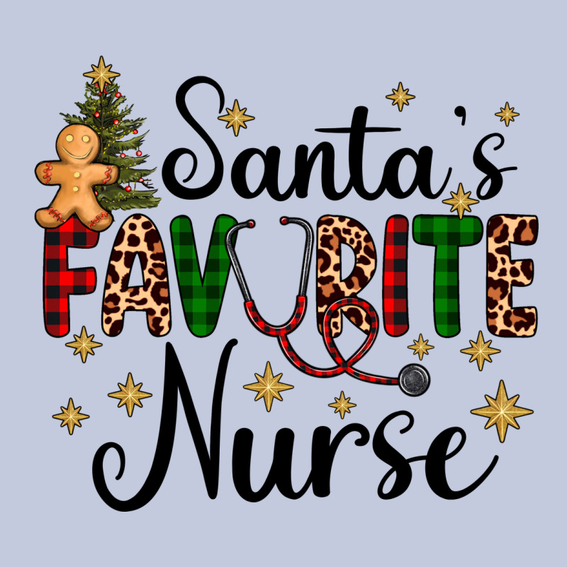 Santa's Favorite Nurse Long Sleeve Tee by AdoDesignShop | Teevron