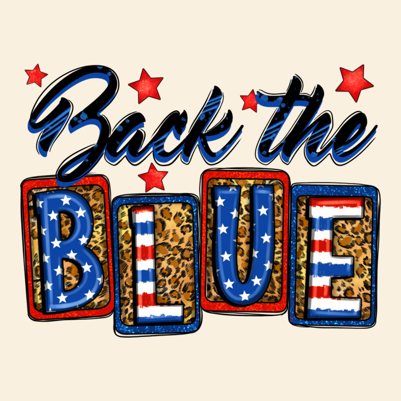 Back The Blue Vintage Hoodie by Neo Western | Teevron