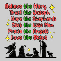 Jesus And Family Belive Like Mary Premium Tee | Teevron