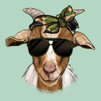 Camouflage Bandana Goat Classic Tee | Teevron