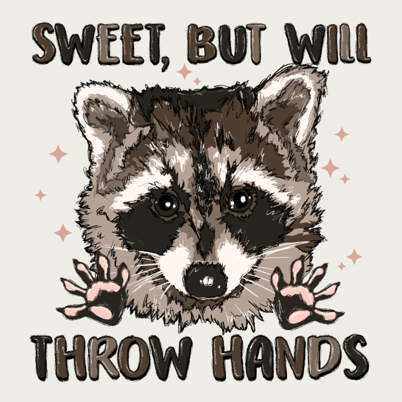 Sweet But Will Throw Hands Zipper Hoodie by MaliasSmallBusiness | Teevron