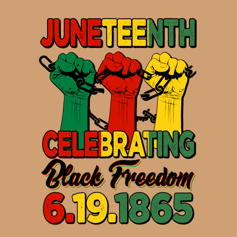 Juneteenth Celebrating Black Freedom Vintage Tee by HRA Design Shop | Teevron