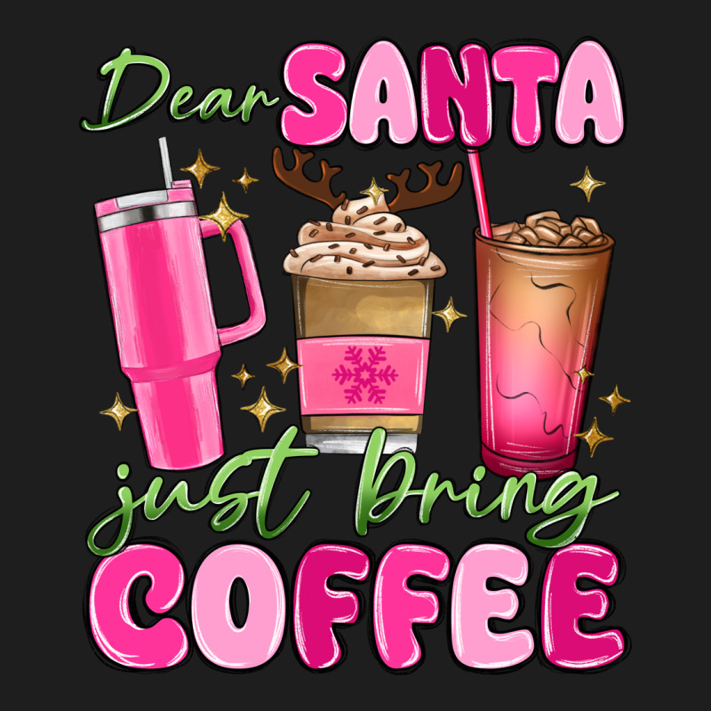 Dear Santa Just Bring Coffee Heavyweight Hoodie by MaliasSmallBusiness | Teevron