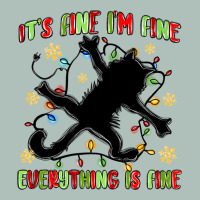 It's Fine I'm Fine Everything Is Fine Heavyweight Hoodie | Teevron