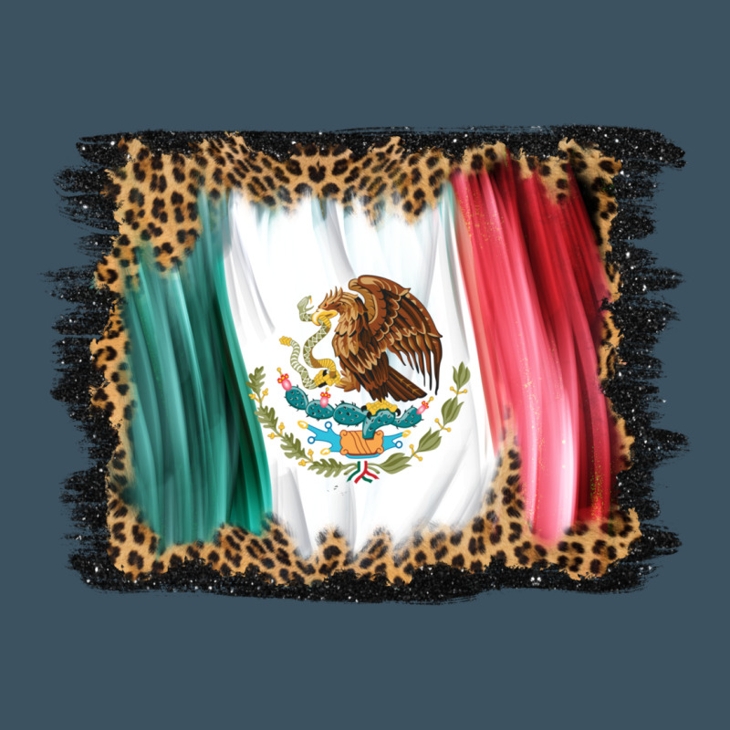 Distressed Mexico Flag Urban Heavy Tee by BarkalooDesign | Teevron