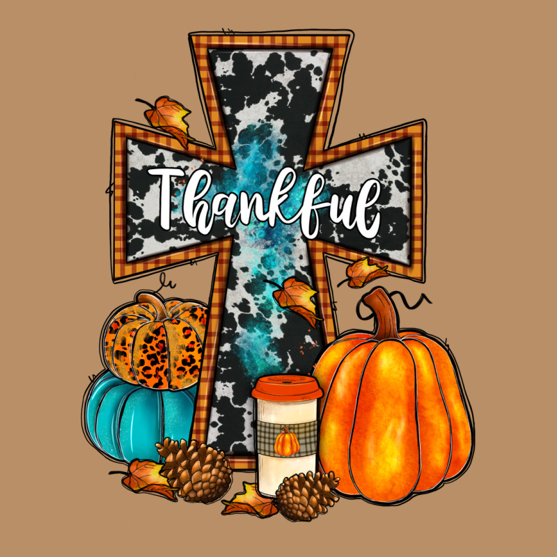 Thankful Cross Vintage Hoodie by JahusDesignShop | Teevron