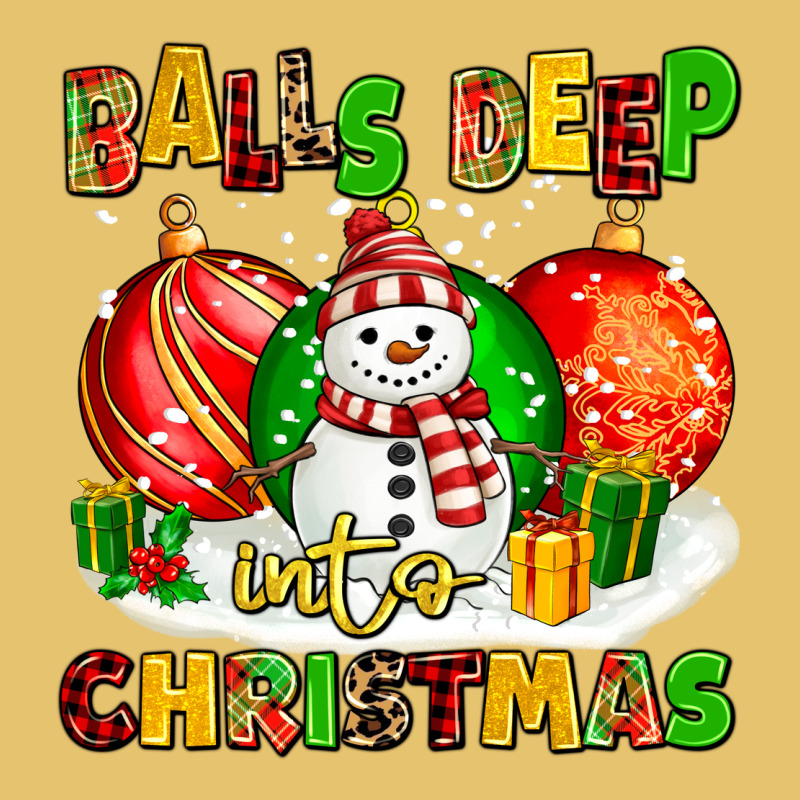 Balls Deep Into Christmas Premium Sweatshirt by MaliasSmallBusiness | Teevron