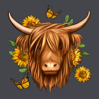 Sunflowers Long Haired Cow Classic Tee | Teevron