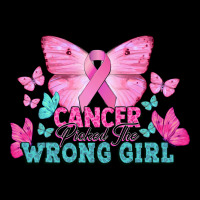 Cancer Picked The Wrong Girl Cancer Awareness Urban Hoodie | Teevron