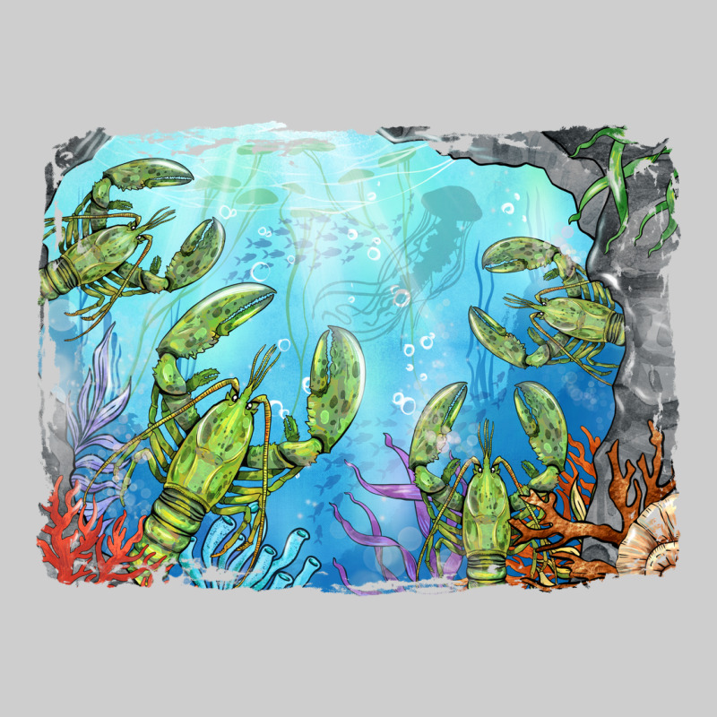 Lobster Background Premium Tee by BarkalooDesign | Teevron