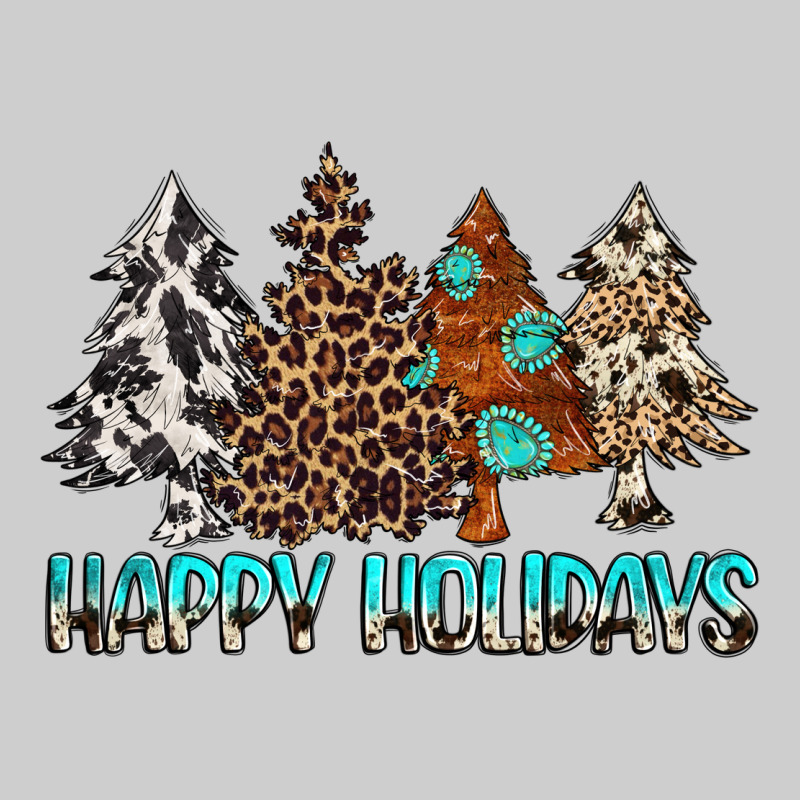 Happy Holidays Trees Premium Sweatshirt by MaliasSmallBusiness | Teevron