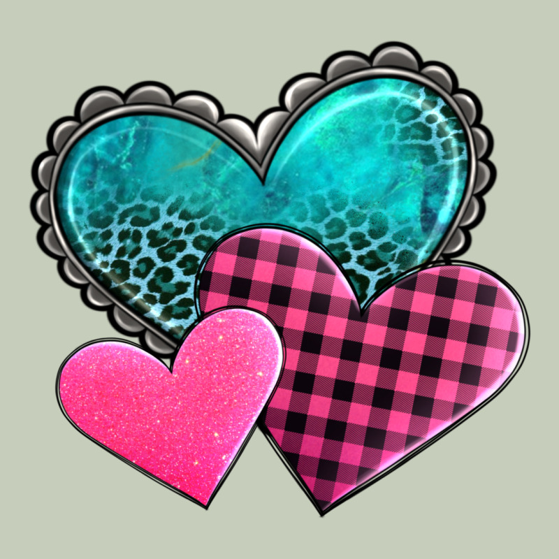 Valentine's Day Hearts Ladies Tee by AdoDesignShop | Teevron