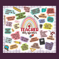 Teacher Daily Affirmations Premium Tee | Teevron