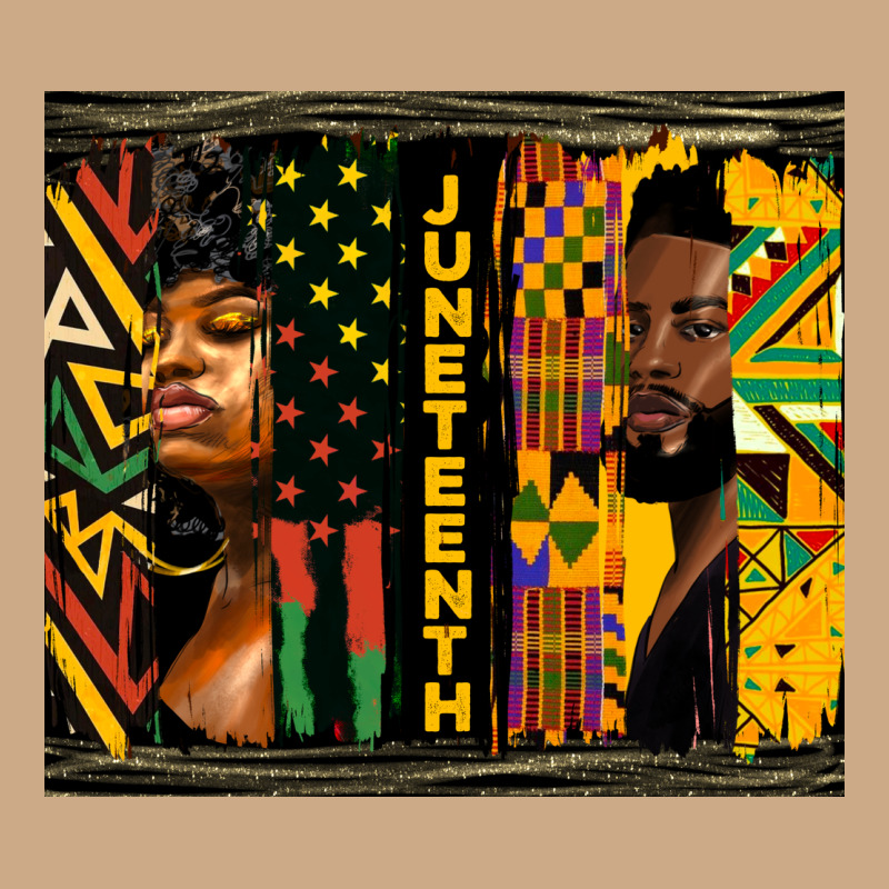 Juneteenth Tumbler Vintage Hoodie by HRA Design Shop | Teevron