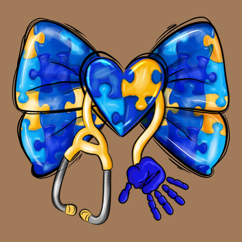 Down Syndrome Ribbon Classic Tee by CowhideDigitalArt | Teevron