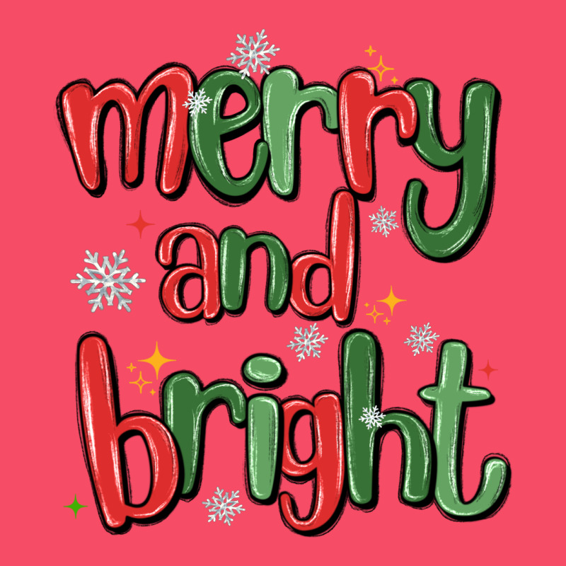 Merry And Bright Premium Sweatshirt by MaliasSmallBusiness | Teevron