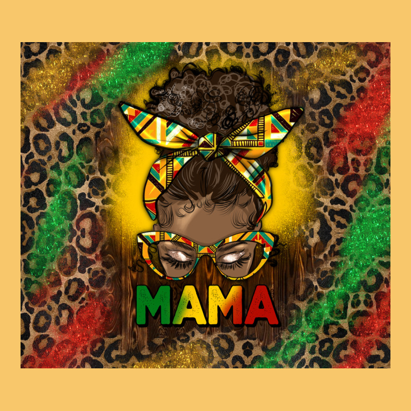 Juneteenth Afro Bun Mama Tumbler Vintage Hoodie by HRA Design Shop | Teevron