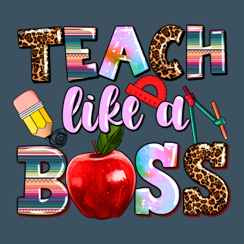 Teach Like A Boss Urban Heavy Tee by AdoDesignShop | Teevron