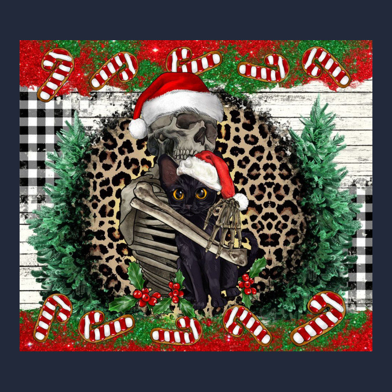 Merry Christmas Skeleton Premium Sweatshirt by NancyCooperArtShop | Teevron