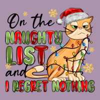 On The Naughty List And I Regret Nothing Heavyweight Hoodie | Teevron