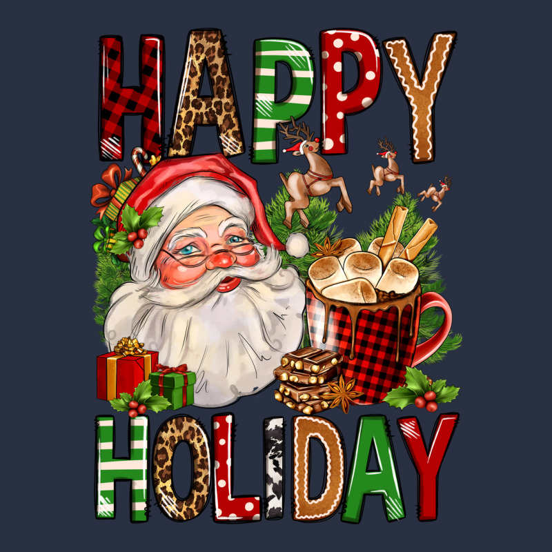 Happy Holiday Santa Claus Christmas Heavyweight Sweatshirt by FaDigitalArtStudio | Teevron