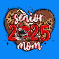 Senior 2025 Mom Football Zipper Hoodie | Teevron