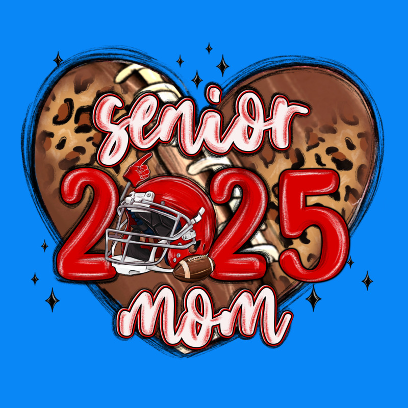 Senior 2025 Mom Football Zipper Hoodie by MaliasSmallBusiness | Teevron