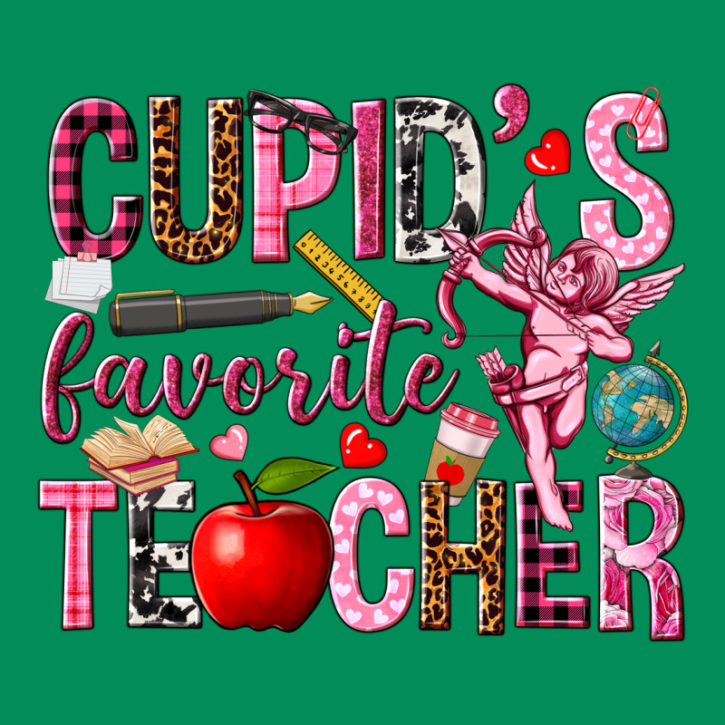 Cupid's Favorite Teacher Valentine's Day Urban Hoodie by HowdyJamesFarm | Teevron