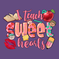 I Teach Sweet Hearts Valentine's Day Teacher Vintage Hoodie | Teevron