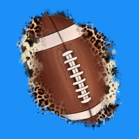 Football Cowhide Leopard Patch Classic Tee | Teevron
