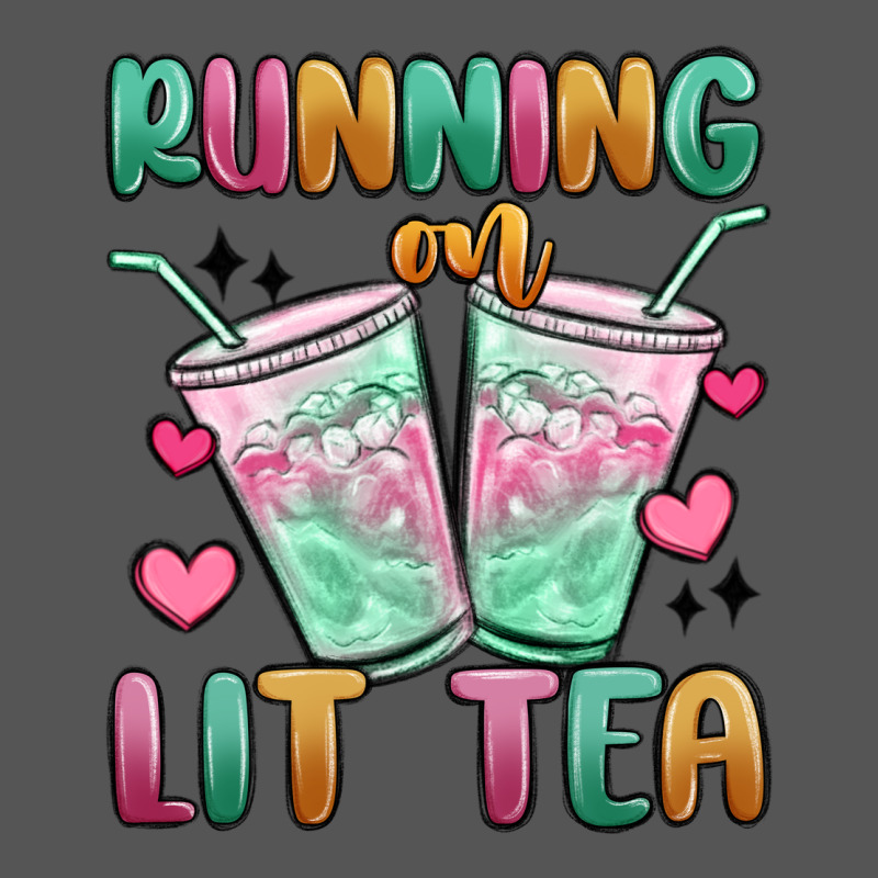 Running On Lit Tea Zipper Hoodie by MaliasSmallBusiness | Teevron