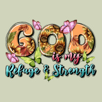 God Is My Refuge And Strength Heavyweight Hoodie | Teevron