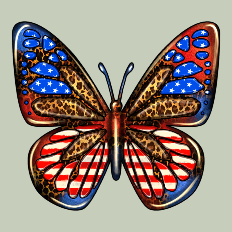 4th Of July Butterfly Long Sleeve Tee by BundleAndBundleShop | Teevron