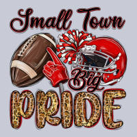 Small Town Big Pride Red Heavyweight Hoodie | Teevron